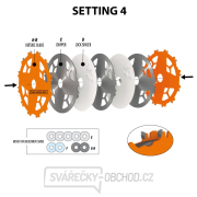 CMT Sada drážkovacích kotoučů DADO PRO - D203x6,2-20 d15,87 Z12 HW CMT Sada drážkovacích kotoučů DADO PRO - D203x6,2-20 d15,87 Z12 HW náhled