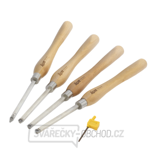 IGM Chrome Sada soustružnických dlát s výměnnými břity 4ks IGM Chrome Sada soustružnických dlát s výměnnými břity 4ks gallery main image