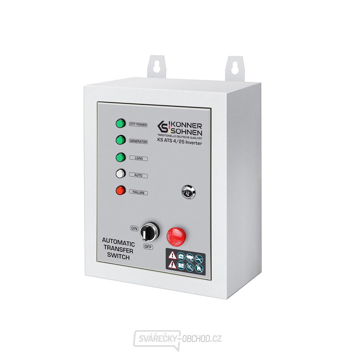 ATS přepínač Könner & Söhnen KS ATS 4/25 Inverter (pro KS 5500iES ATSR)