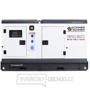 Naftová elektrocentrála Könner & Söhnen KS 18-1YE Naftová elektrocentrála Könner & Söhnen KS 18-1YE gallery main image