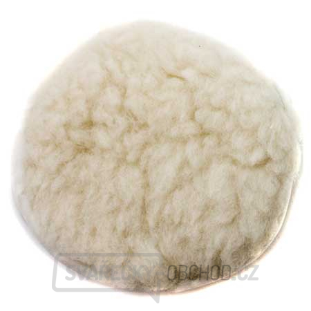 Leštící kotouč 125mm ze syntetické vlny, aretace šnůrkou