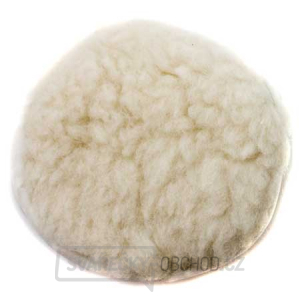 Leštící kotouč 125mm ze syntetické vlny, aretace šnůrkou Leštící kotouč 125mm ze syntetické vlny, aretace šnůrkou gallery main image