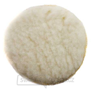 Leštící kotouč 125mm ze syntetické vlny, suchý zip Leštící kotouč 125mm ze syntetické vlny, suchý zip gallery main image