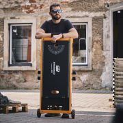Multifunkční skládací stůl a plošina STRONGBOLD StrongBench B910 Náhled