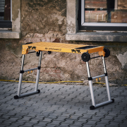 Multifunkční skládací stůl a plošina STRONGBOLD StrongBench B910 náhled