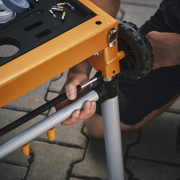 Multifunkční skládací stůl a plošina STRONGBOLD StrongBench B910 náhled