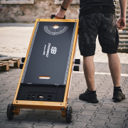 Multifunkční skládací stůl a plošina STRONGBOLD StrongBench B910 náhled