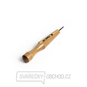 Japonské řezbářské mini-dláto MIKISYO Power Grip se šikmou čepelí - 1,5 mm Japonské řezbářské mini-dláto MIKISYO Power Grip se šikmou čepelí - 1,5 mm gallery main image