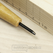 Japonské řezbářské mini-dláto MIKISYO Power Grip s U čepelí - 3 mm náhled