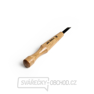 Japonské řezbářské mini-dláto MIKISYO Power Grip se šikmou čepelí - 6 mm Japonské řezbářské mini-dláto MIKISYO Power Grip se šikmou čepelí - 6 mm gallery main image