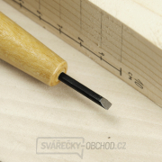 Japonské řezbářské mini-dláto MIKISYO Power Grip s plochou čepelí - 3 mm Japonské řezbářské mini-dláto MIKISYO Power Grip s plochou čepelí - 3 mm náhled
