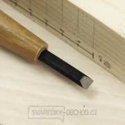 Japonské řezbářské mini-dláto MIKISYO Power Grip s plochou čepelí - 6 mm Japonské řezbářské mini-dláto MIKISYO Power Grip s plochou čepelí - 6 mm náhled