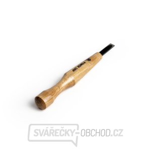 Japonské řezbářské mini-dláto MIKISYO Power Grip s plochou čepelí - 7,5 mm Japonské řezbářské mini-dláto MIKISYO Power Grip s plochou čepelí - 7,5 mm gallery main image
