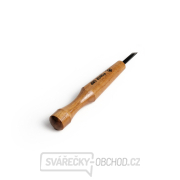 Japonské řezbářské mini-dláto MIKISYO Power Grip se šikmou čepelí - 4,5 mm Japonské řezbářské mini-dláto MIKISYO Power Grip se šikmou čepelí - 4,5 mm gallery main image