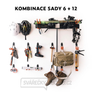 Ocelové háky na zeď CRAFTMAKER s pogumovaným povrchem - sada 12 ks Ocelové háky na zeď CRAFTMAKER s pogumovaným povrchem - sada 12 ks náhled