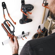 Ocelové háky na zeď CRAFTMAKER s pogumovaným povrchem - sada 12 ks Ocelové háky na zeď CRAFTMAKER s pogumovaným povrchem - sada 12 ks náhled