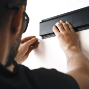 Ocelové háky na zeď CRAFTMAKER s pogumovaným povrchem - sada 6 ks náhled