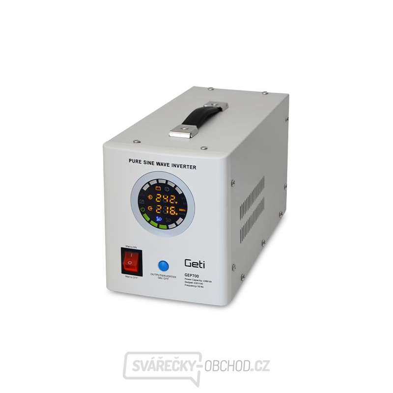 Zdroj záložní GETI GEP700 sinus 700W