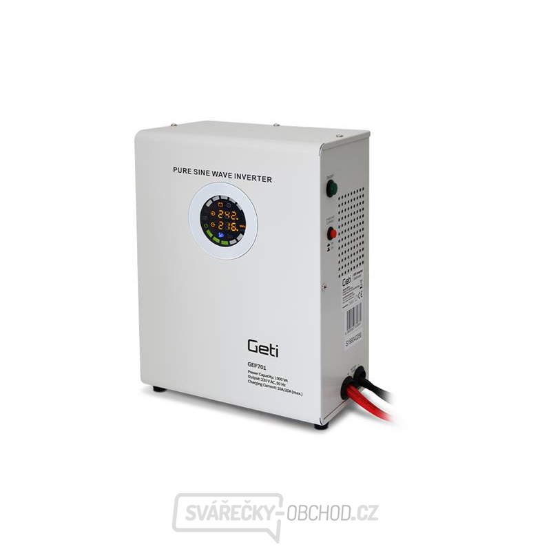 Zdroj záložní GETI GEP701 sinus 700W nástěnný