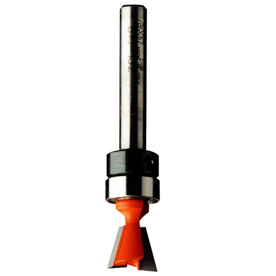 CMT C818 Fréza pro rybinový spoj s ložiskem - D16x25,4 L68,3 7° S=9,5 HW