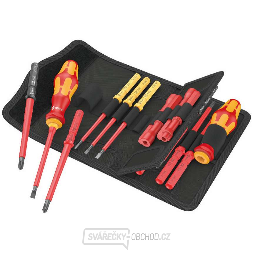 Wera 006614 Výměnné šroubovací čepele Kraftform Kompakt VDE 18 Universal 2 TIE (Sada 17 dílů)