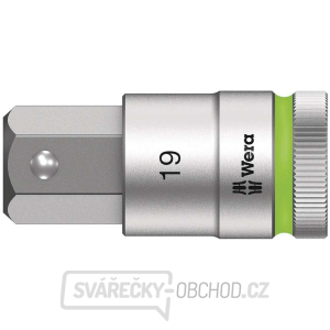 Wera 003829 Zástrčná bitová hlavice Zyklop 1/2" 6hran 19 mm typ 8740 C HF s přidržovací funkcí Wera 003829 Zástrčná bitová hlavice Zyklop 1/2" 6hran 19 mm typ 8740 C HF s přidržovací funkcí gallery main image