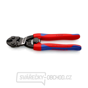 Kompaktní kleště na čepy CoBolt 200 mm KNIPEX 71 32 200 - černě atramentované, vícesložkové návleky Kompaktní kleště na čepy CoBolt 200 mm KNIPEX 71 32 200 - černě atramentované, vícesložkové návleky gallery main image