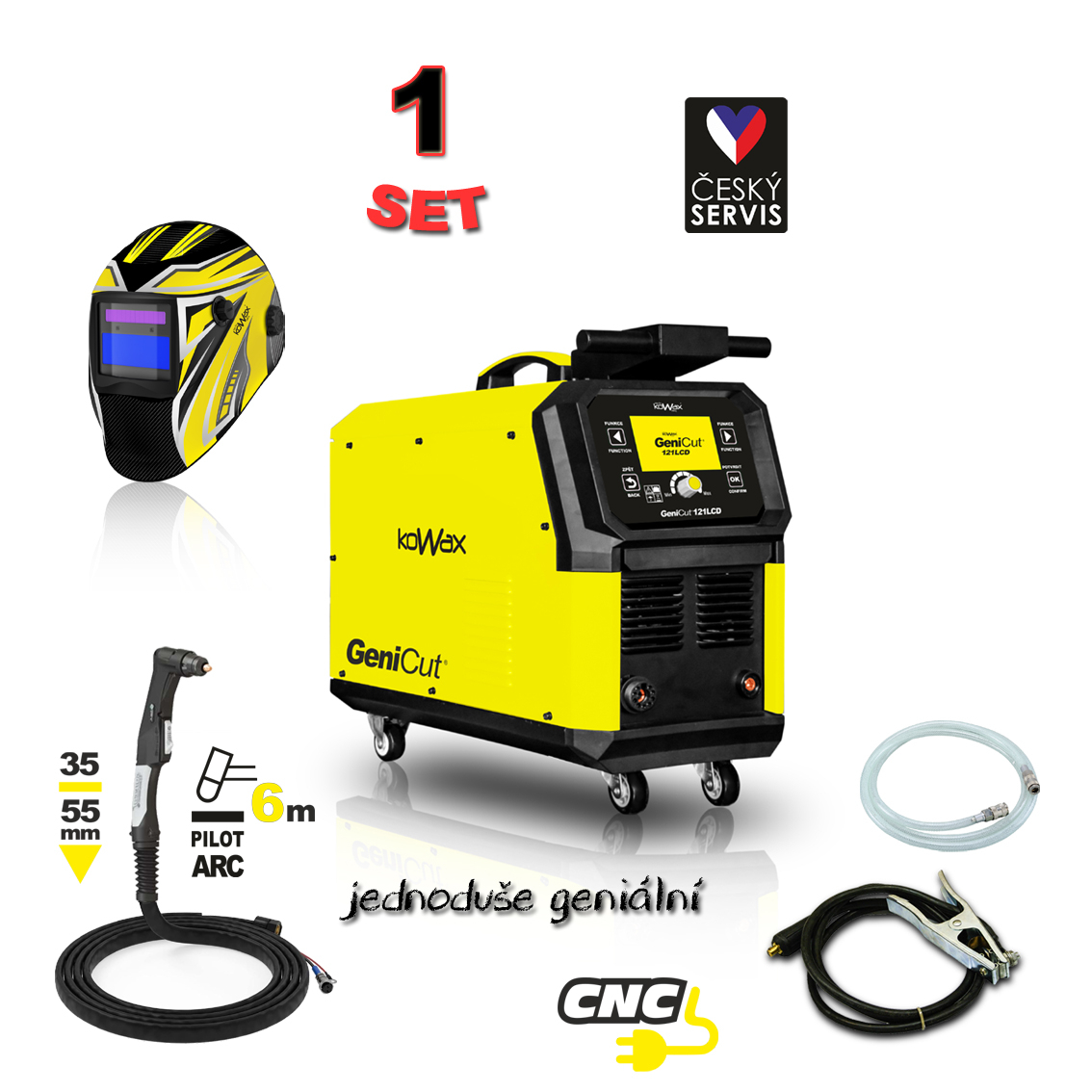 Levně KOWAX GeniCut 121LCD SET1 plazma KWXSTGC121LCD_S01