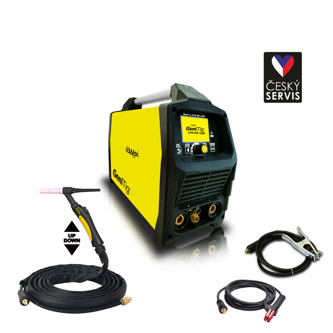 Levně KOWAX GeniTig 210DC LCD KWXSTGT210DC