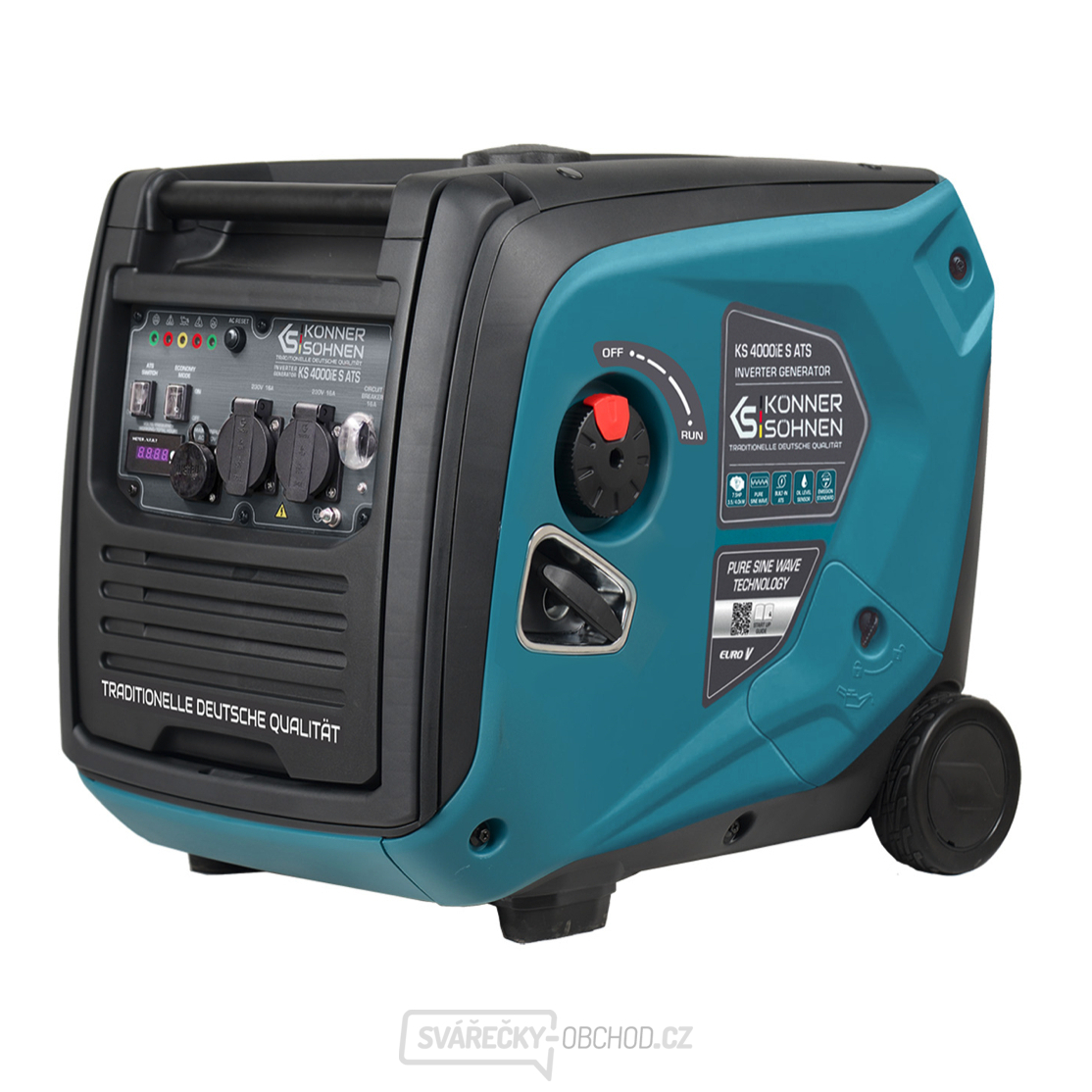 Invertorová elektrocentrála Könner & Söhnen KS 4000iE S ATS