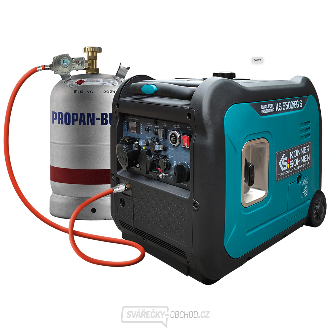 Invertorová elektrocentrála Könner & Söhnen KS 5500iEG S