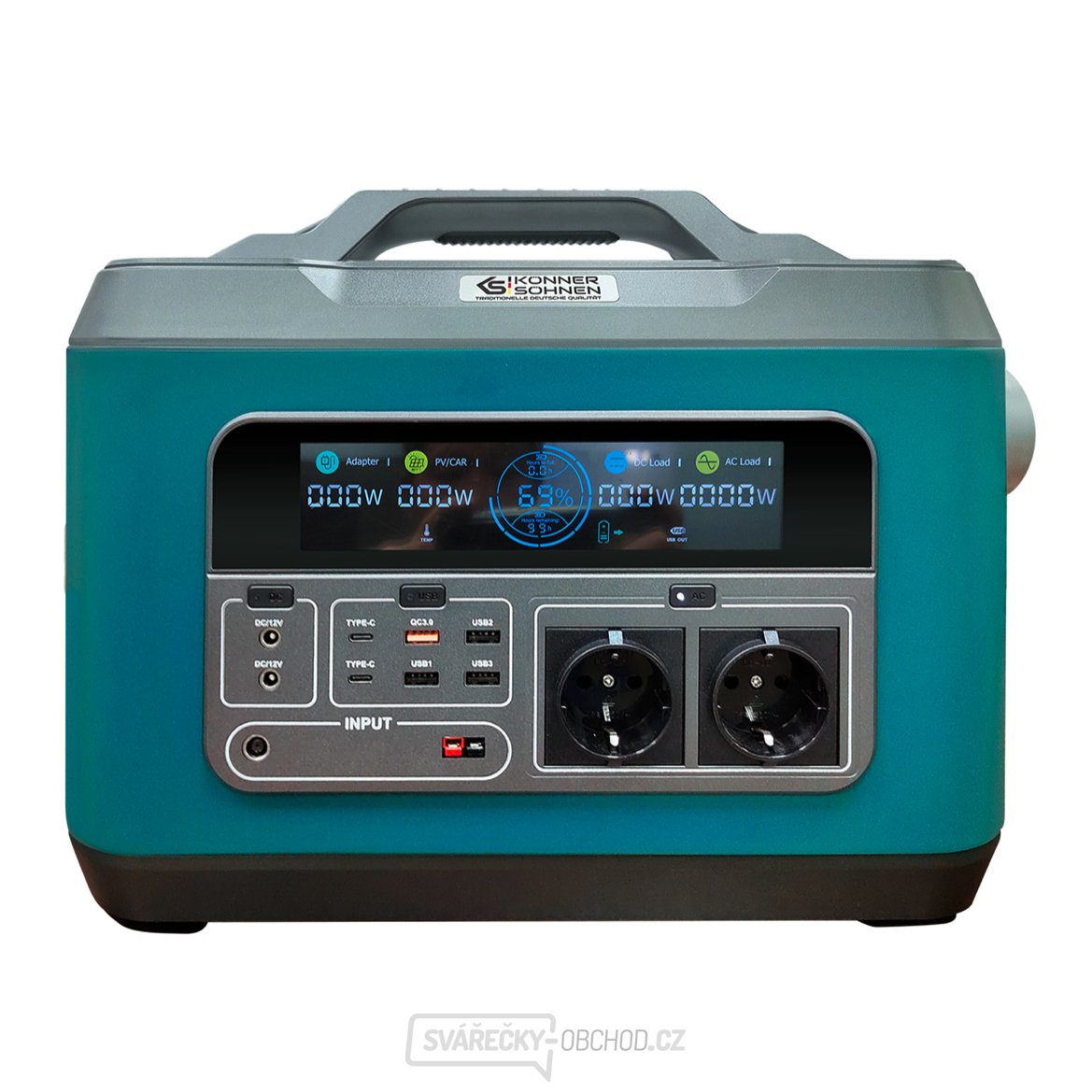 Přenosná bateriová stanice Könner & Söhnen KS 2200PS-FC