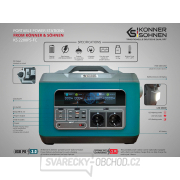 Přenosná bateriová stanice Könner & Söhnen KS 2200PS-FC Přenosná bateriová stanice Könner & Söhnen KS 2200PS-FC náhled