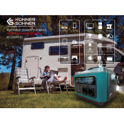Přenosná bateriová stanice Könner & Söhnen KS 2200PS-FC náhled