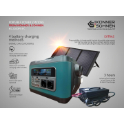 Přenosná bateriová stanice Könner & Söhnen KS 2200PS-FC náhled