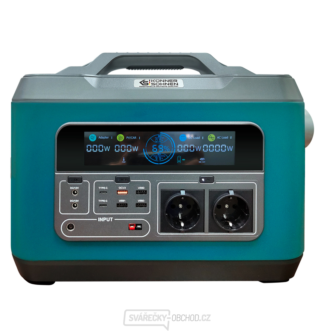 Přenosná bateriová stanice Könner & Söhnen KS 3000PS-FC