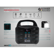 Přenosná bateriová stanice Könner & Söhnen KS 100PS náhled