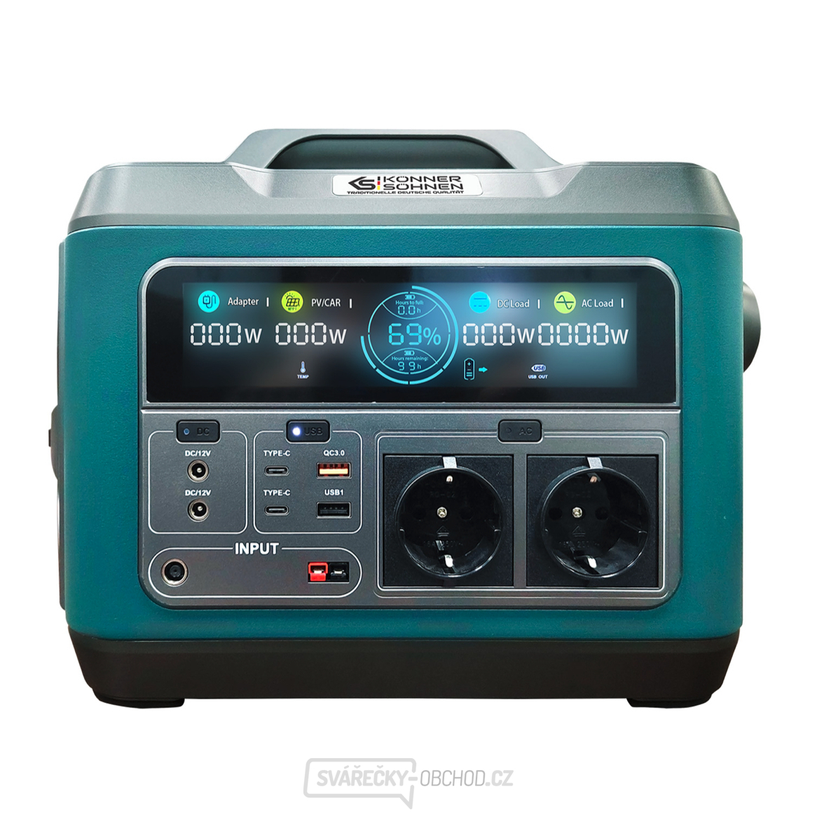 Přenosná bateriová stanice Könner & Söhnen KS 1200PS-FC