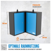 Závěsná rohová skříňka GWES 2TE Náhled