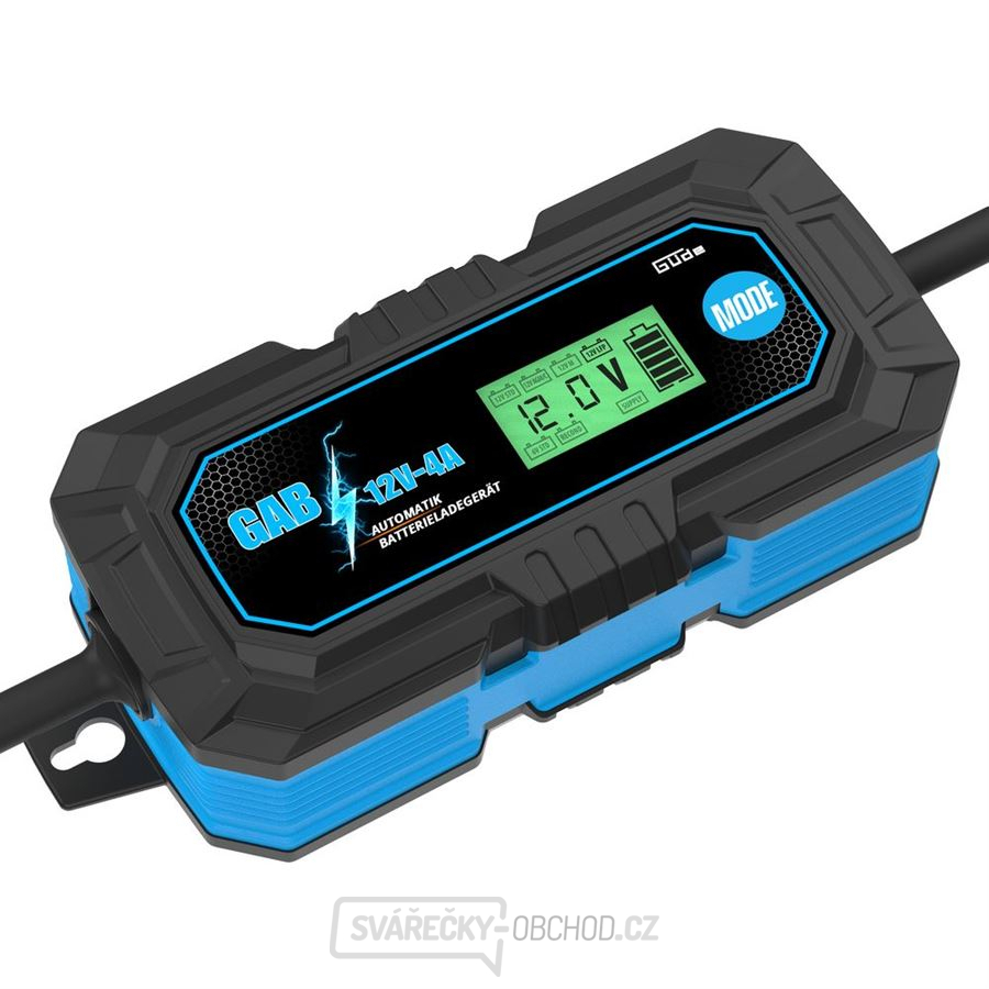 Automatická nabíječka baterií GAB 12V/6V-4A