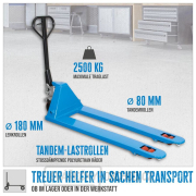 Paletový vozík GHW 2500-180 PU Paletový vozík GHW 2500-180 PU náhled