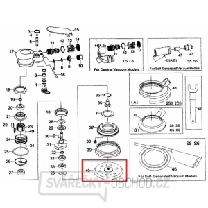 Talíř excentrické brusky ESS 150 Komposit PRO (pos.40) Talíř excentrické brusky ESS 150 Komposit PRO (pos.40) gallery main image