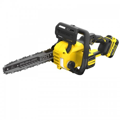 Levně Aku bezuhlíková řetězová pila V20 18V 1x4,0Ah Stanley FatMax SFMCCS730M1 SFMCCS730M1