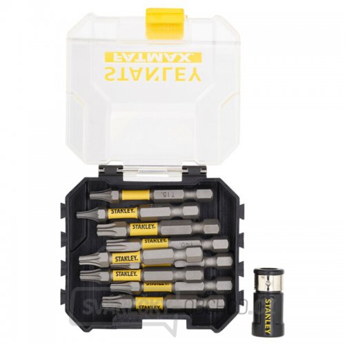 10dílná sada 50 mm torzních bitů Torx s držákem bitů Stanley STA88566