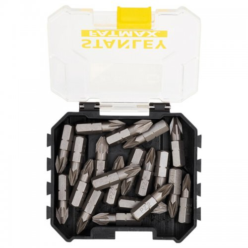 20dílná sada 25 mm bitů PZ2 Stanley STA88567 STA88567