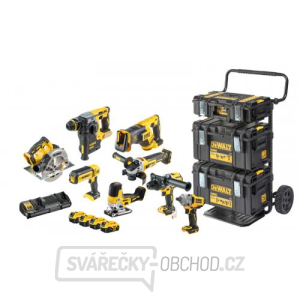 Aku bezuhlíková kombo sada nářadí 18V 4x5,0 Ah XR DeWALT DCK856P4 Aku bezuhlíková kombo sada nářadí 18V 4x5,0 Ah XR DeWALT DCK856P4 gallery main image