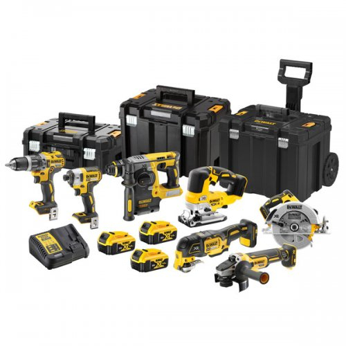 Levně Aku bezuhlíková kombo sada nářadí 18V 3x5,0 Ah XR DeWALT DCK755P3T DCK755P3T