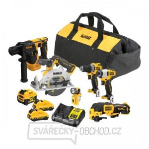 Aku bezuhlíková kombo sada nářadí 12V 1x5,0/2x2,0 Ah XR DeWALT DCK611P1D2 Aku bezuhlíková kombo sada nářadí 12V 1x5,0/2x2,0 Ah XR DeWALT DCK611P1D2 gallery main image
