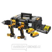 Aku bezuhlíková kombo sada nářadí 18V 2x1,7 Ah XR DeWALT POWERSTACK DCK2051E2T Aku bezuhlíková kombo sada nářadí 18V 2x1,7 Ah XR DeWALT POWERSTACK DCK2051E2T gallery main image