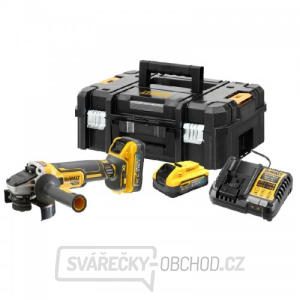 Aku úhlová bezuhlíková bruska 18V 2x 5,0Ah XRP DeWALT POWERSTACK DCG409H2T Aku úhlová bezuhlíková bruska 18V 2x 5,0Ah XRP DeWALT POWERSTACK DCG409H2T gallery main image